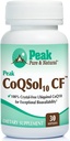 Peak CoQSol10 CF - 100% Crystal- Free Ubiquinol CoenzymeQ10 for forbedret biotilgængelighed - Ubiquinol CoQ10 - Natural Energy Booster - Understøtter immunitet, hjerne og hjerte sundhed (30 Softgels)