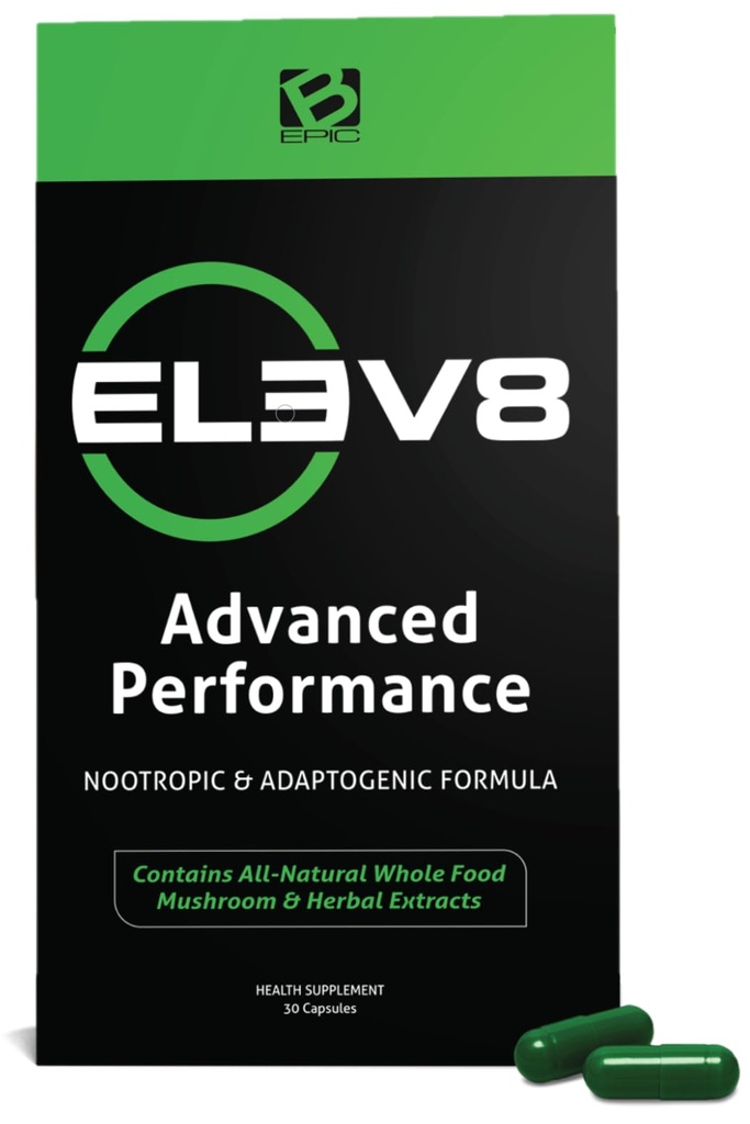 BEPIC ELEV8 Advanced Performance Supplement - 30-Day Supply (30 kapsler)