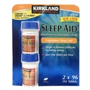 Kirkland Signature Sleep Aid Doxylamin Succinate 25 Mg, 2 pakning (192 tabletter)