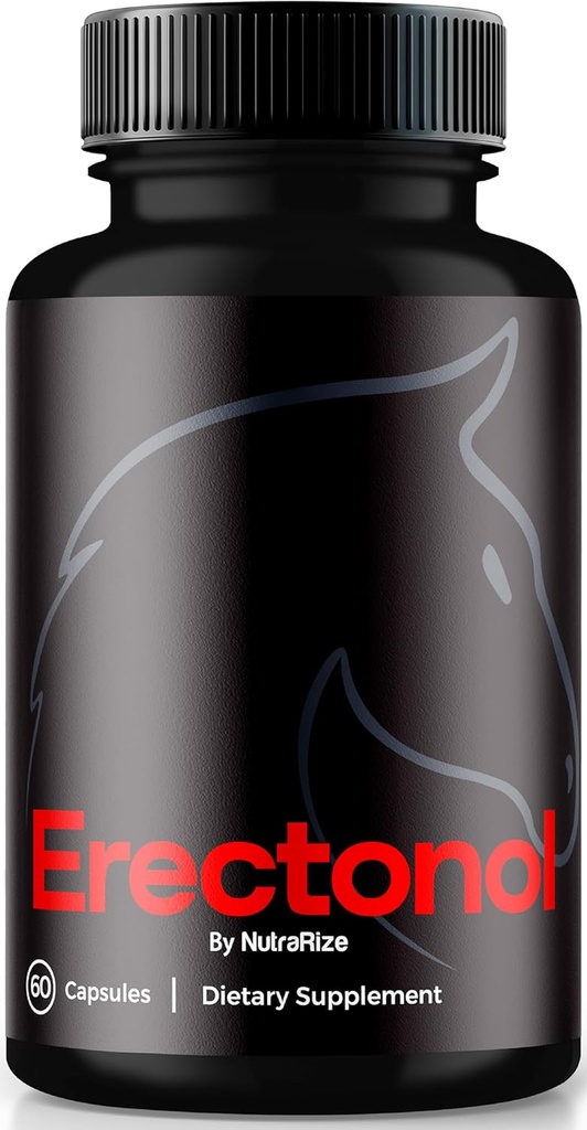 Erektonol kapsler til mænd, Erektonol Mand Kosttilskud, Daglig Formel for mænds Wellness og Peak Performance, Avancerede Formel piller til en aktiv livsstil, Pastillas anmeldelser (60 Kapsler)