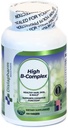 Høj B Complex vitaminer til kvinder med Riboflavin, vitamin B2, B6, B12, B1, vitamin B Complex støtte hjerne sundhed, immunsystem, hår, hud & negle sundhed, ben, fælles & energistøtte - 100 tabletter