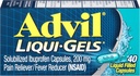 Advil Liquid Gels- 40ct