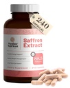 Mother Nutrient - Saffron Extract Kosttilskud til kvinder & mænd, Pure Saffron Extract Supplement, Pure Crocus Sativus - Non-GMO, Vegan- Friendly, 88.5mg per servering - 240 Veggie Capsules, 7-måned