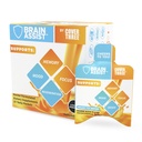 Dække tre hjerne assist hjerne supplement, Nutritional Focus supplement med Curcumin, Uridin, Orange Slice flydende hjerne støtte Formel, høj ydeevne hukommelse kosttilskud