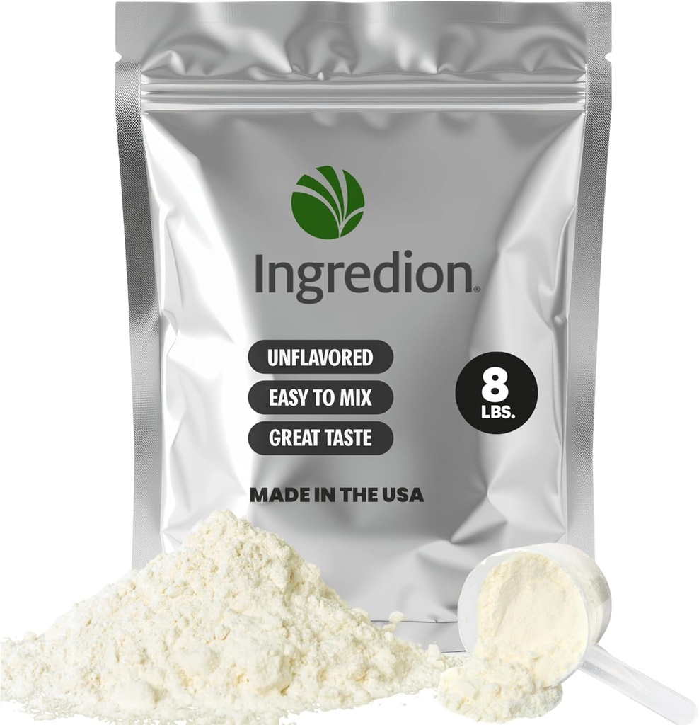Premium Pea Protein Isolate Bulk pose Non- GMO (8 LB)