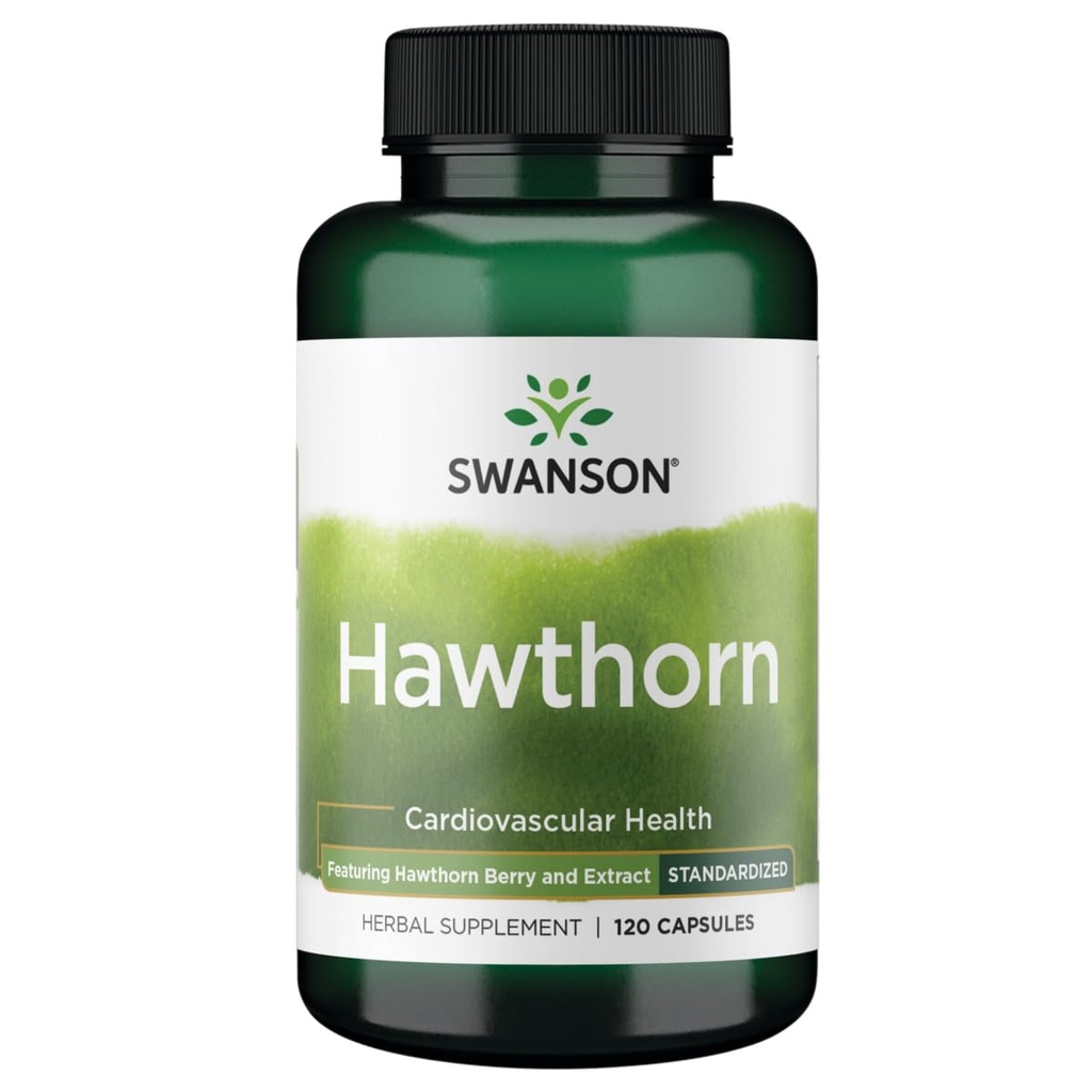 Swanson Hawthorn Extract (Standardized) 250 Milligram 120 Kapsler