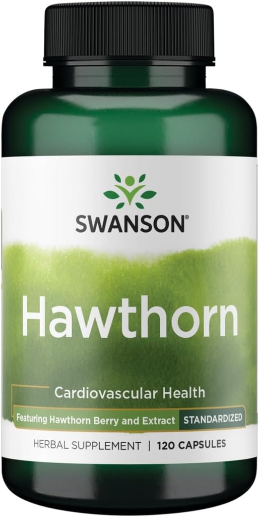 Swanson Hawthorn Extract (Standardized) 250 Milligram 120 Kapsler