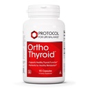 Protocol Ortho Thyroid - Understøtter sund thyroid funktion * - med Ashwagandha, Zink & Selenium - Non- GMO & Kosher - 90 Veg kapsler