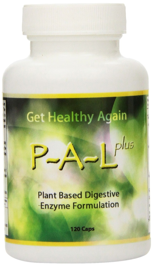 P- A- L plus plantbaseret fordøjelsesenzymdannelse, 120 kapsler