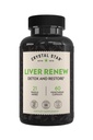 Crystal Star Lever Renew, 60 kapsler, urte lever rense supplement, der understøtter normal leverfunktion & fremmer toksin frigivelse - mælk tidsel, ikke-GMO
