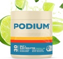 Podium Nutrition Training Salt + Electrolytes Powder, Tropical Lime, Post Workout Hydration & Muscle Recovery Support, Electrolyte Drink, Magnesium, Kalium, Calcium, Natriumsalte, 30 Servering