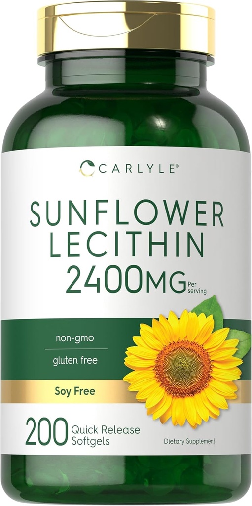 Carlyle Sunflower Lecithin Softgel Capsules