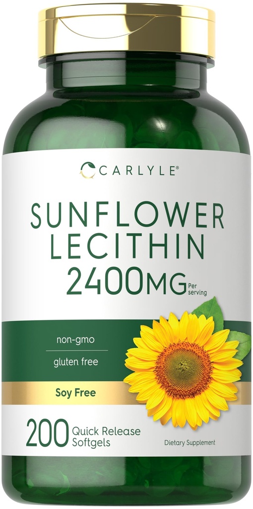Carlyle Sunflower Lecithin Softgel Capsules