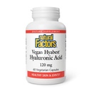 Naturlige faktorer - Hyabest Hyaluronsyre, understøtter sunde joints & hud, 60 vegetariske kapsler