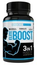 Maksimum Slim Elite Boost 3 i 1 Formel naturligt fremmer Testosteron Libido, energi, muskelmasse & Stamina, kraftfulde ingredienser Veggie kapsler