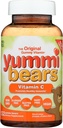 Yummi Bears Vitamin C Chewable Gummy Vitamin supplement til børn, 132 Greve (pakke med 1)