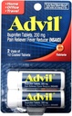 Advil Ibuprofen overtrukne tabletter, 200mg, 10 Greve, (pakke med 2)