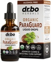 ParaGuard Cleanse Flydende Organisk Detox - Organic Intestinal Guard Formel Supplement for mennesker med Black Walnut Wormwood Clove & Oregano Tincture - Natural Herbal Intestine Body Gut Cleanser 2 oz