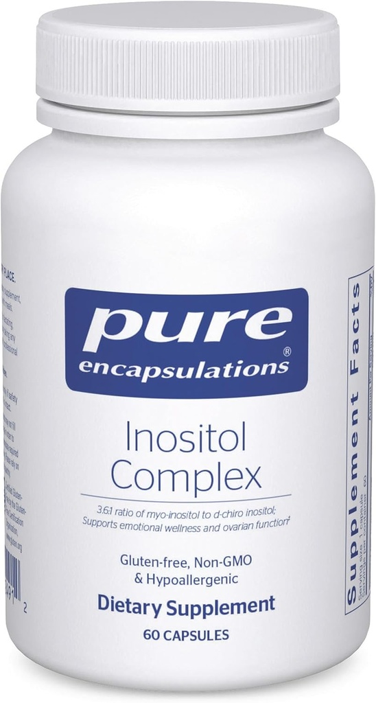 Pure indkapslinger Inositol Complex; supplement til støtte energi, sund stofskifte, og æggestokkene funktion *