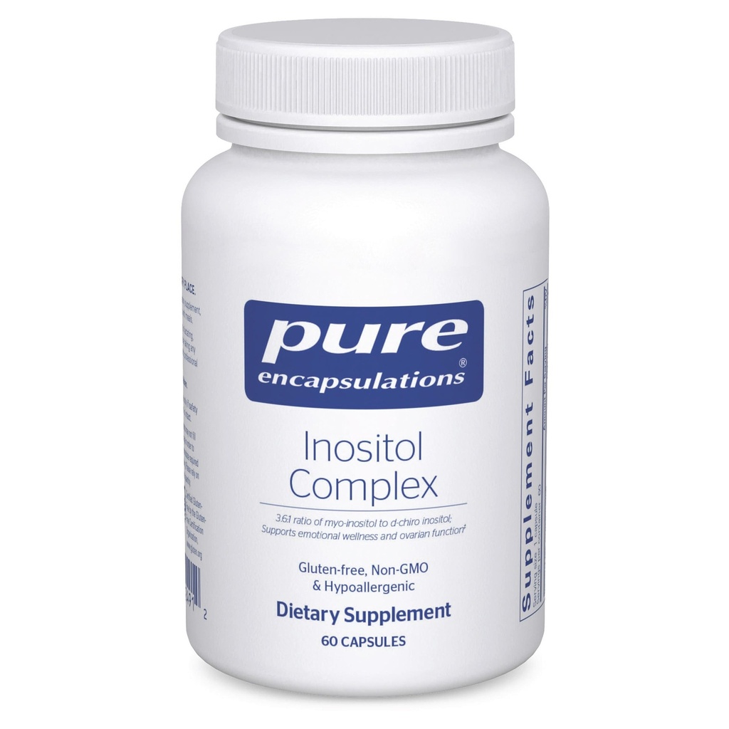 Pure indkapslinger Inositol Complex; supplement til støtte energi, sund stofskifte, og æggestokkene funktion *