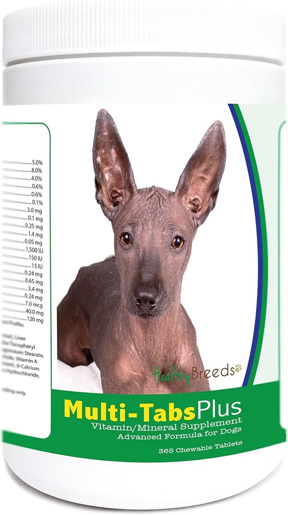 Sunde racer Xoloitzcuintli Multi- Tabs Plus tyggetabletter 365 Tæl