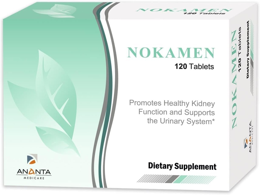 ANANTA MEDICARE Nokamen Nyre Support - Urteformel for urinveje - 120 tabletter