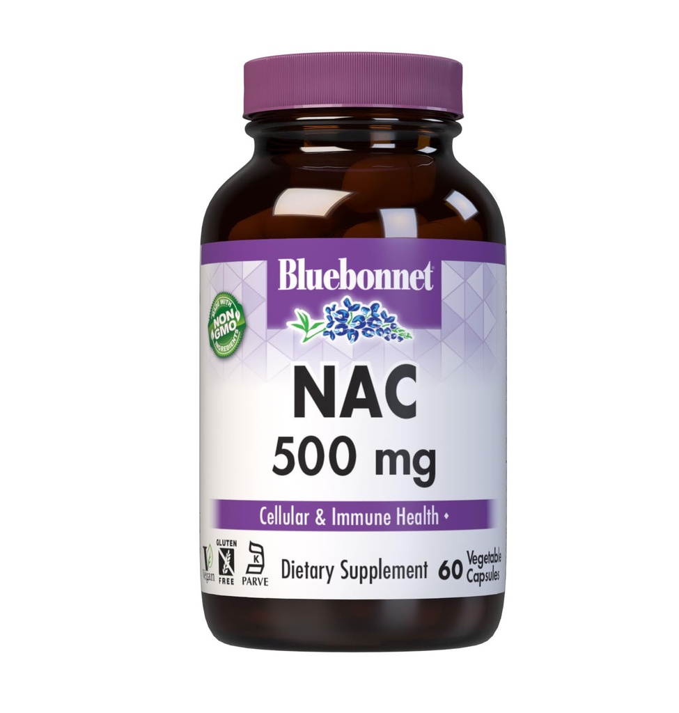 Bluebonnet NAC 500 mg