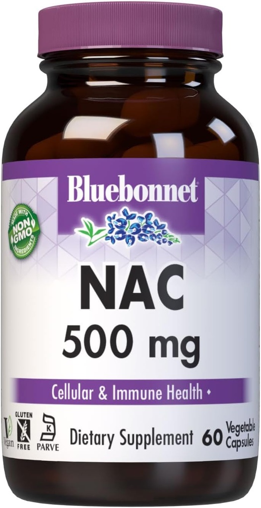 Bluebonnet NAC 500 mg