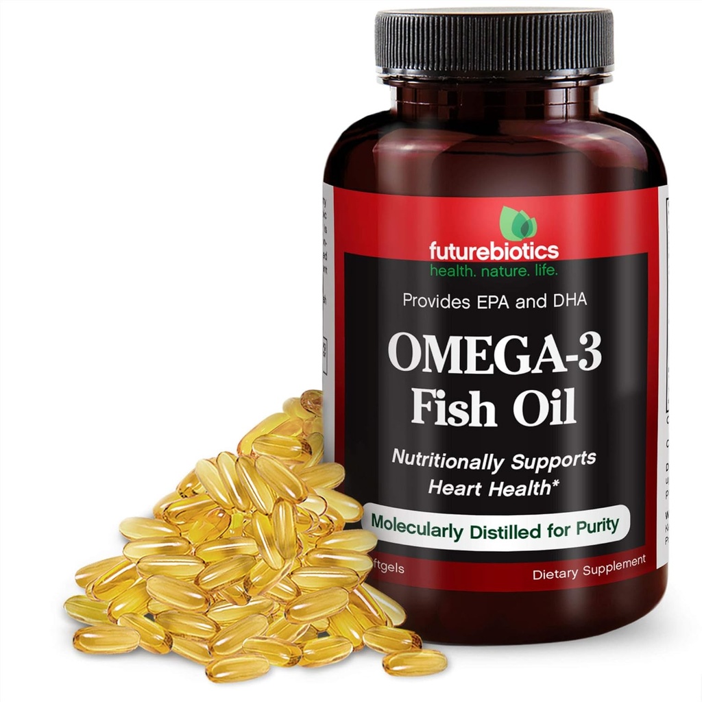 Futurebiotika Omega-3 Fish Oil, 100 Vegetar Softgels