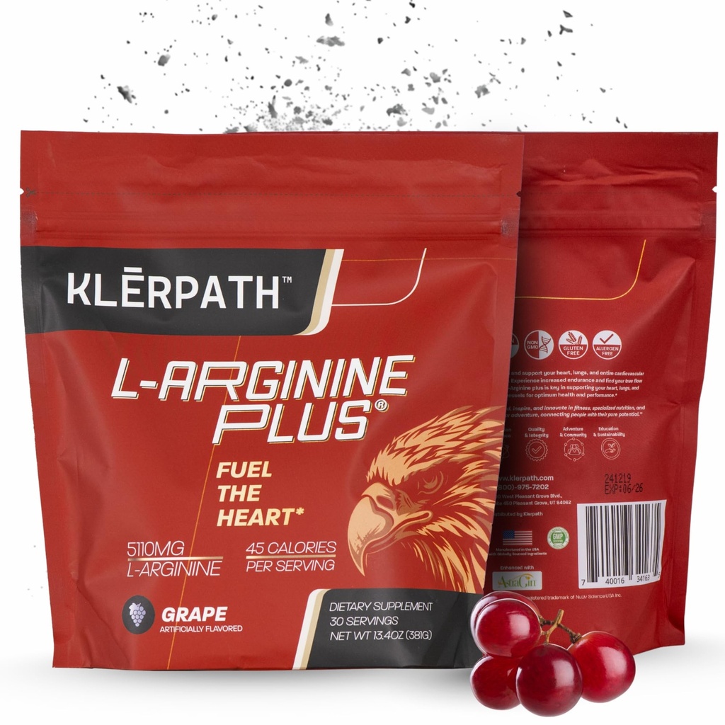 L- arginin Plus- 5110mg L- arginin & 1010mg L, 13, 4 ounce