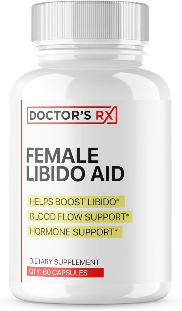 Doctor 's RX Memory 124; # 1 Anbefalet Kvinde Libido Booster for kvinder Memory 124; Boost Passion, Balance Hormones, Heighten Sensitivitetsteori Memory 124; Fast fungerende + 14 Ultra Ingredienser Memory 124; 3. part Testet for kvinder - 60 Pills