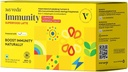 Immunitet Boost Latte med Moringa & Giloy, gurkemeje, 100% naturlige ingredienser, kan forbedre fordøjelsen, Gluten Free On- The- Go Sachets (30 Greve)