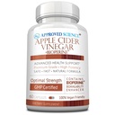 Godkendte Science Apple Cider Eddike Kapsler med 'The Mother' og BioPerine - 1600mg, Non- GMO, Vegan, 60 Kapsler (pakke med 1)