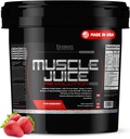 Ultimate Nutrition Muscle Juice 2600 Revolution, Vægt Gain Drink Mix - Mass Gainer Workout Powder supplement til Lean Muscle Growth & Recovery med 56g Protein Blend - Jordbær, 11.105lb