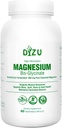 Magnesium Bisglycinat (Glycinat) 200 mg - Høj Absorption Chelated - Understøtter søvn, stress, muskler, nerver, knogler, hjerte & energi - Vegan, non- GMO, Lab- Testet - 60 kapsler