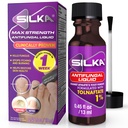 SILKA Max Strength Antifungal Liquid for Toenail Sundhed med Brush Applikator, Resultater i 1 uge, Negle svamp Behandling for beskadigede Toenails, Atlete 's Foot Treatment, Tolnaftate 1% 0,45 Fl Oz