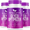 (3 Pack) GlycoEase Glyco Optimizer - Official GlycoEase Pills Natural Supplement Support, Glycoease Premium Naturals Capsules, Glycoeas Advanced Formula Reviews, 90 Capsules for 3 Months