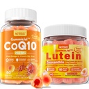 NEVISS Sugar- Free CoQ10 Gummies 60 Greve + Lutein Gummies 60 Greve