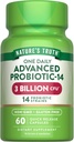 Nature 's Truth Probiotics Capsules Measures 124; 3 Millioner CFU Measures 124; 60 Greve Measures 124; for mænd og kvinder Measures 124; 14 Stammer Measures 124; Non- GMO & Gluten Free Supplement