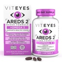 Viteyes AREDS 2 + Omega-3 Macular Support Softels, Plus Triple Strength Omega-3 (650 mg EPA, 350 mg DHA) for Heart Health & Eye Health, Eye Vitamin, Vision Supplement, 270 Softels