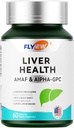 Leversundhed, non- Milk Thistle Formel Detox & Reparation, Leverstøtte Made in USA, NADH & Alpha- GPC, PQQ, L- Theanine, Stay Up Late Recovery, 60 tabletter