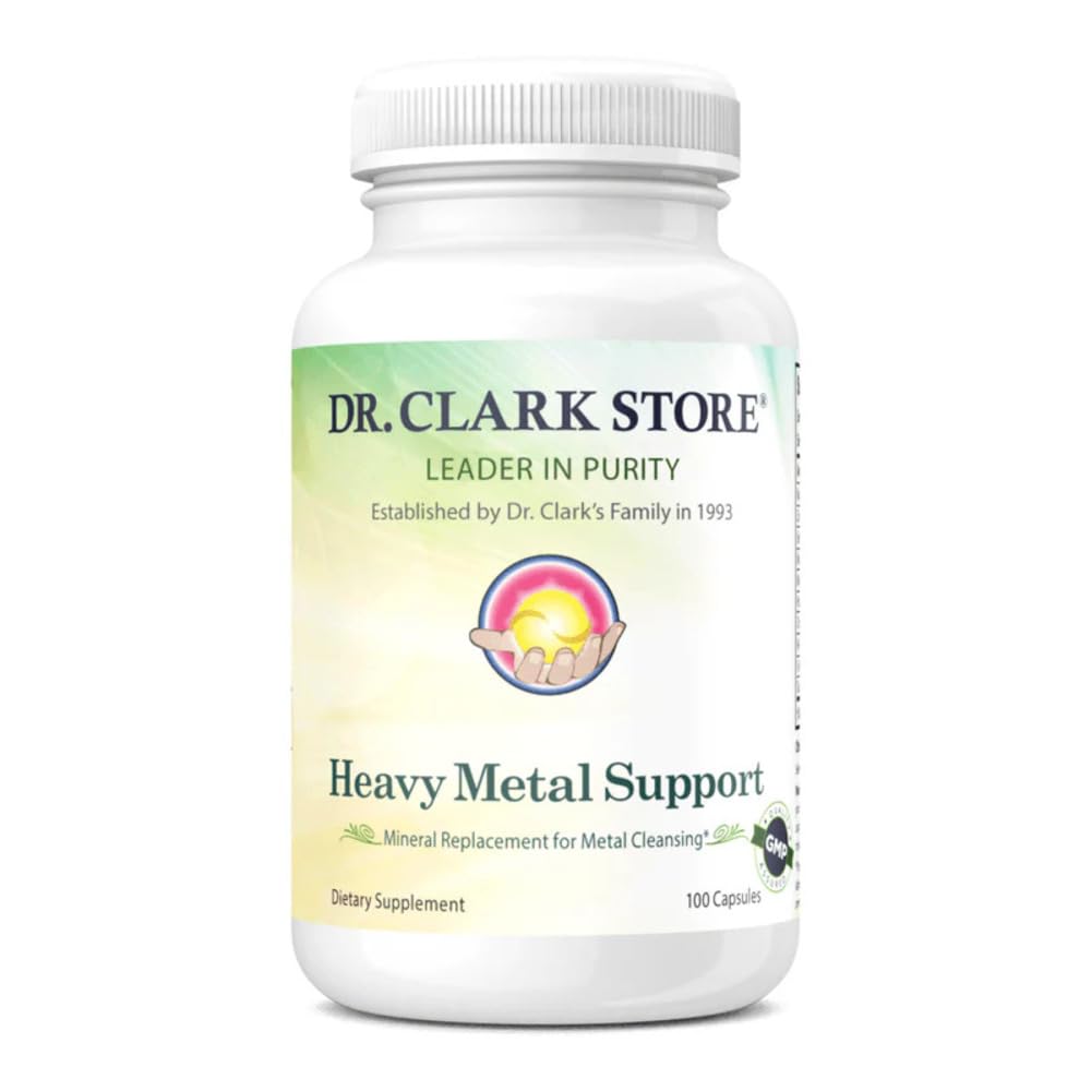 Dr. Clark Store Heavy Metal Support, Mineral erstatning for Metal Cleansing, 100 kapsler