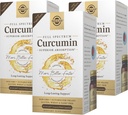 Solgar Full Spectrum Curcumin - 60 LiCaps, Pack af 3 - Superior Absorption - Brain, Joint & Immun Health - non-GMO, Vegan, Gluten Free, Dairy Free - 180 Total Servering