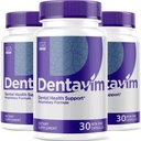 (3 Pack) Dentavim, Dentavim kapsler, Dentavim avancerede formel piller, Dentavim Alle naturlige vitaminer til oral beskyttelse, Dentavim anmeldelser, 90 kapsler til 3 måneder