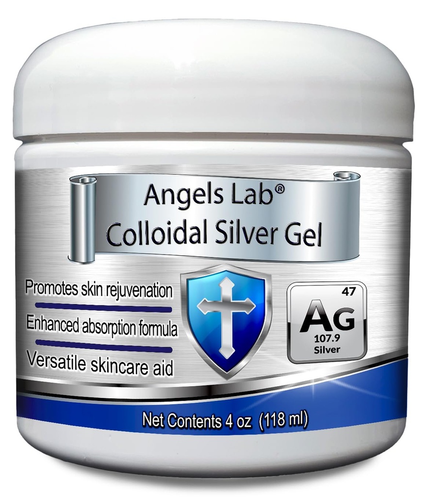 Kolloid sølv gel - 4 oz