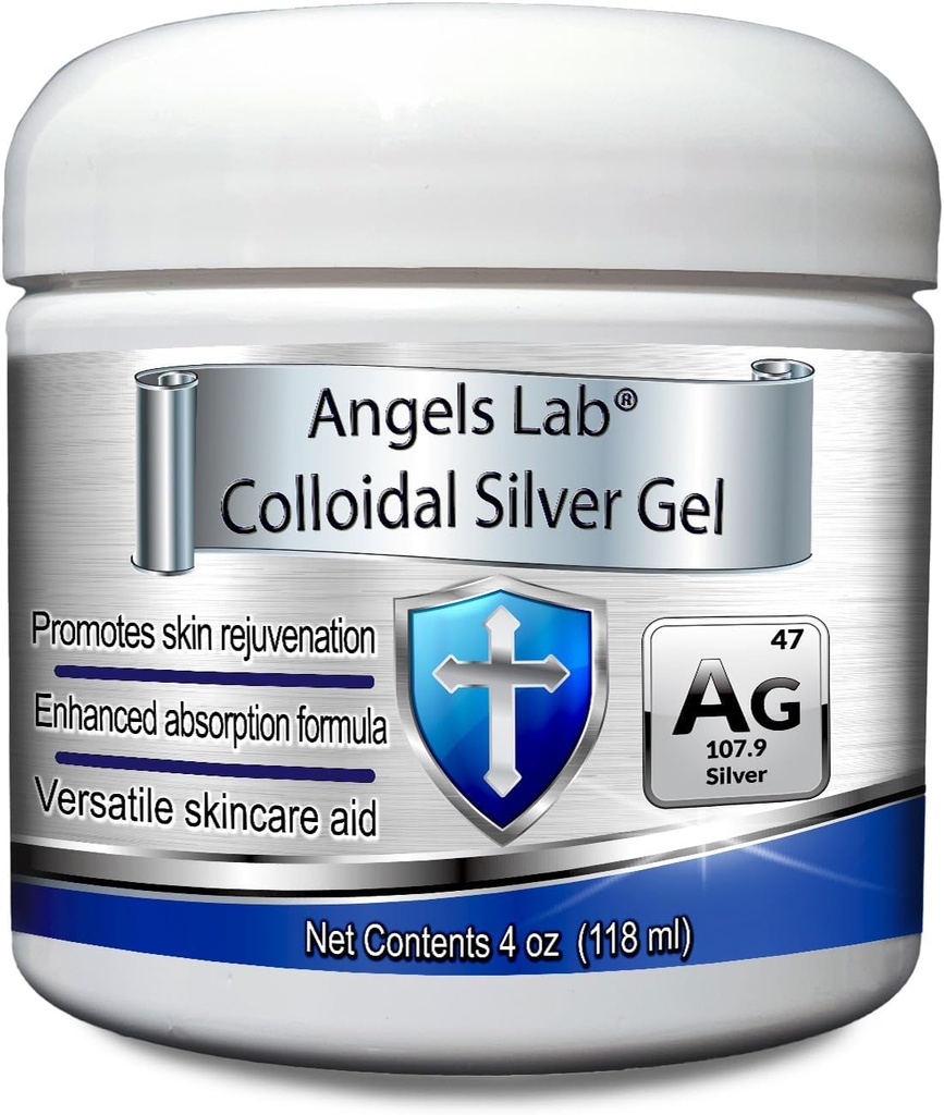 Kolloid sølv gel - 4 oz