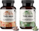Terra OPRININ Fruit and Veggie Superfood Supplements 124; 180 Vegetariske Kapsler 124; Non GMO, Gluten Free, Vegan Pills Made in USA