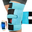 Comfytemp Stor Knee Ice Pack Wrap Genanvendelige Gel, Full Coverage Knee Cold Compression Brace for skader, Smerte Relief, Erstatning Inddrivelse, Gigt, ACL, Efter Kirurgi få godt gave, 23.6 "x11.8"