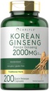 Carlyle Koreansk Ginseng Uddrag Kapsler 2000 mg