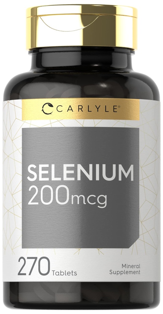 Carlyle Selenium Supplement 200mcg